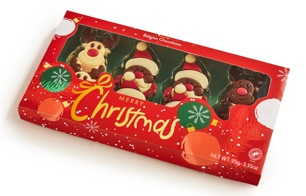 Milk chocolate Christmas chocolates