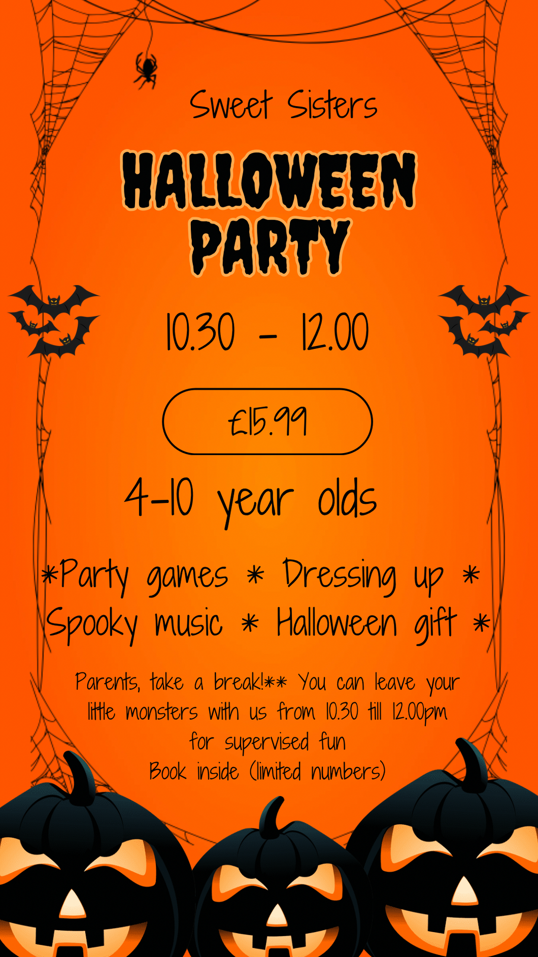 Halloween party