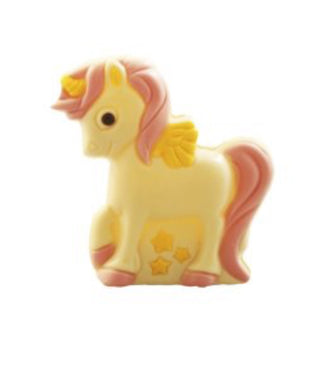 Hollow white chocolate Unicorn