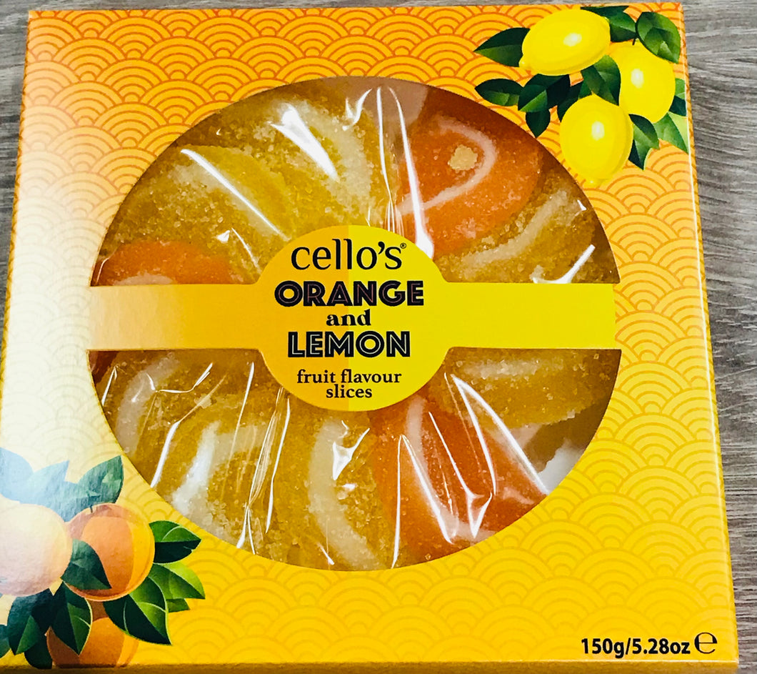 Orange & Lemon Jelly slices