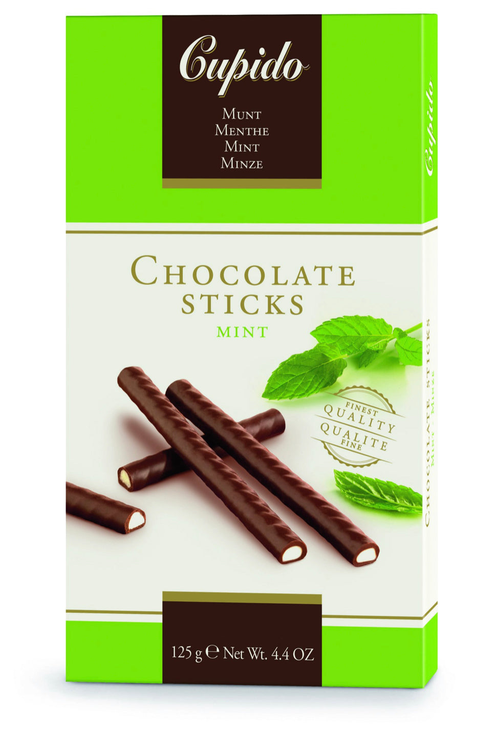 Mint chocolate sticks