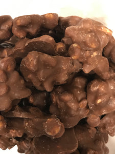 Chocolate cookie and fudge clusters