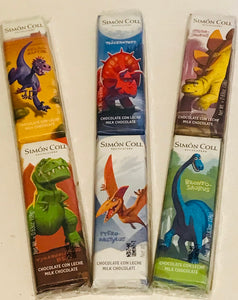 Dinosaur Chocolate bars