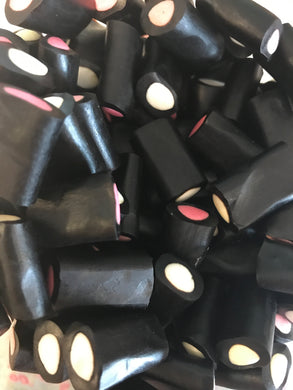 Liquorice cream rock