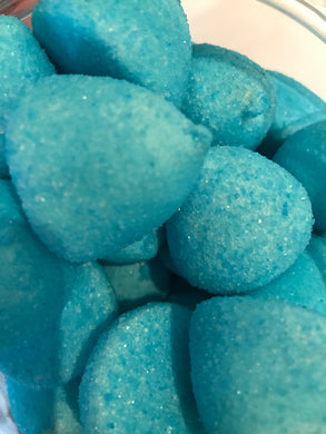 Blue paintballs