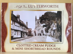 A Gift from Lutterworth, Clotted Cream Fudge and Mini Shortbread Rounds