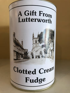 A Gift from Lutterworth, Clotted Cream Fudge.